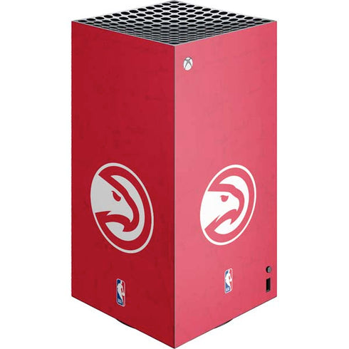 NBA Atlanta Hawks Distressed XBox Series X Digital Edition Console Skin